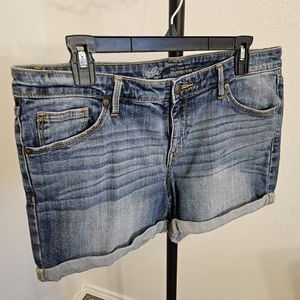 Mossimo Mid-Rise Denim Shorts